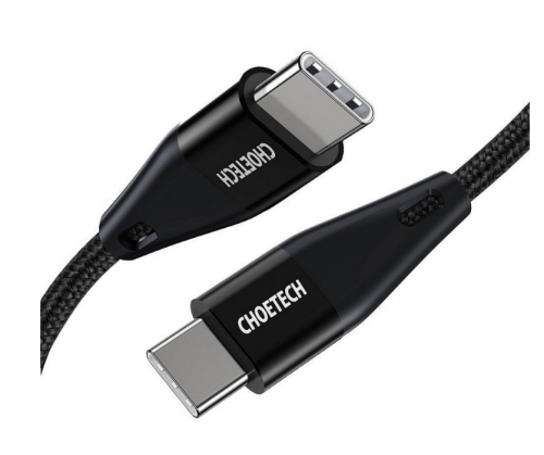-- كيبل شحن تشويتك قماش من Type-C الى Type-C بطول...