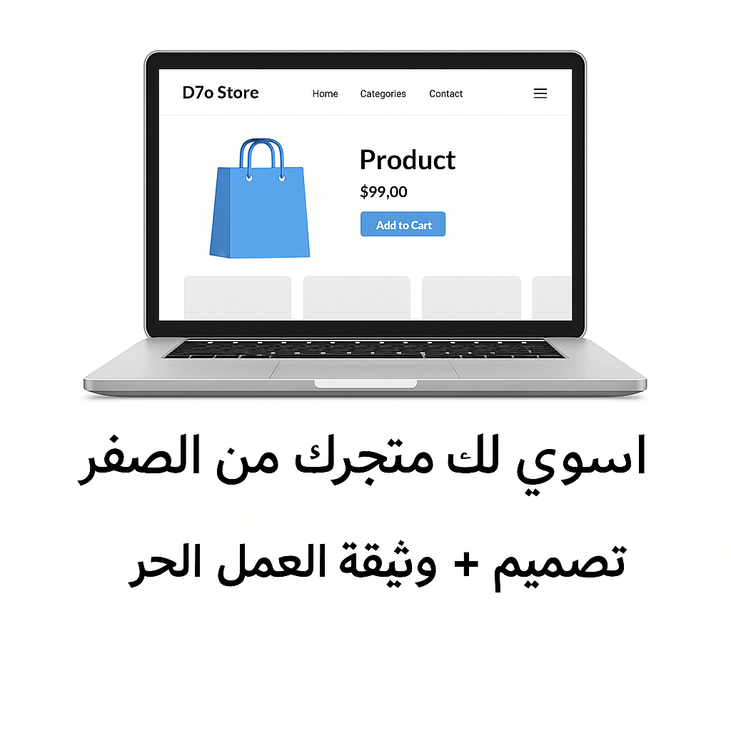 اسوي لك متجرك من الصفر