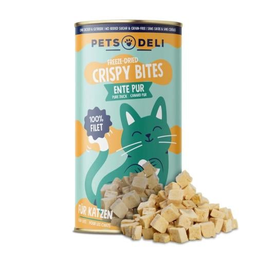 مكافات صدر البط المجففة بالتبريد 25 جرام Pets Deli