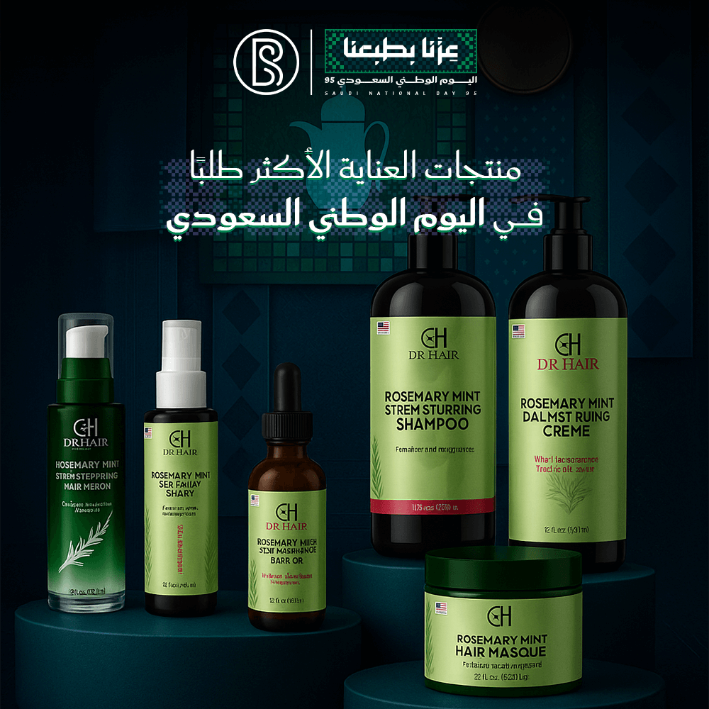 منتجات العناية الأكثر طلبًا في اليوم الوطني السعودي