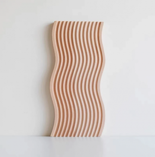 قالب سيليكون صناعة يدوية /صينية مموج (39*18.5 سم)