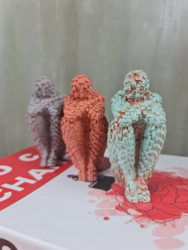 قالب سيليكون جاهز مجسم الرجل الحزين (9.7*5.8 سم)