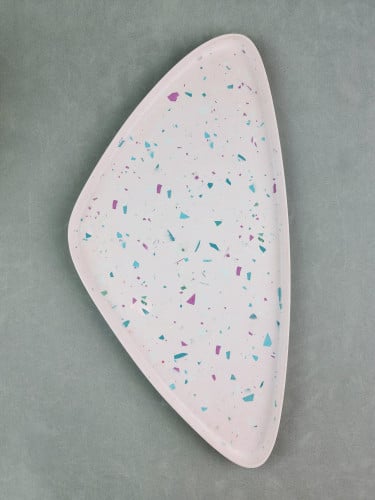 قالب سيليكون صناعة يدوية مثلث كبير (43*22 سم)