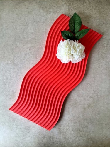 قالب سيليكون جاهز صينية ضيافة مموجة مقاس (40*17 سم)