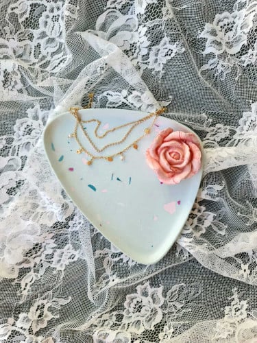 قالب سيليكون صناعة يدوية مثلث صغير (19.5*15 سم)