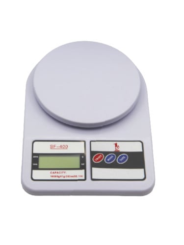 ميزان الكتروني حساس - أبيض