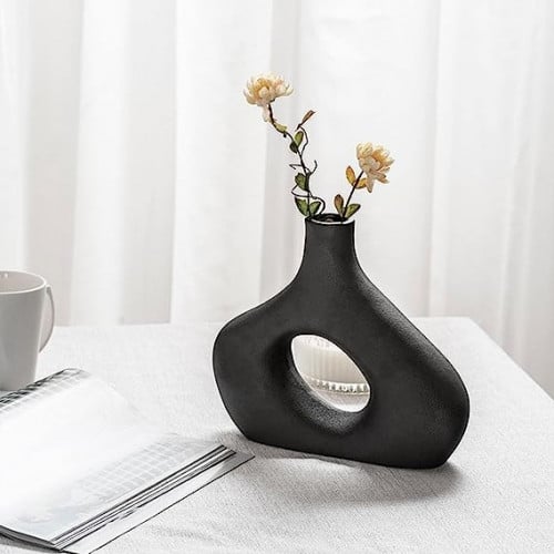 قالب سليكون جاهز مزهرية فنية للزهور المجففة