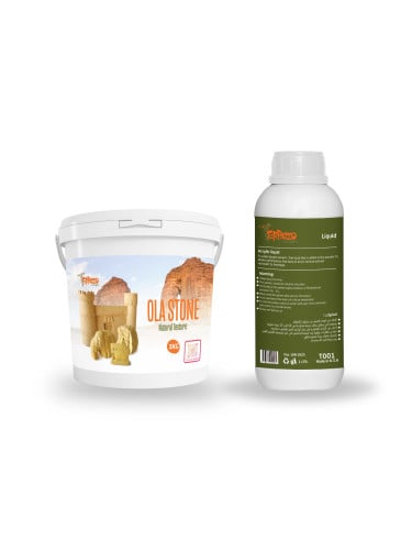 علا بودرة 3 كجم و سائل اكريليكي 600مل