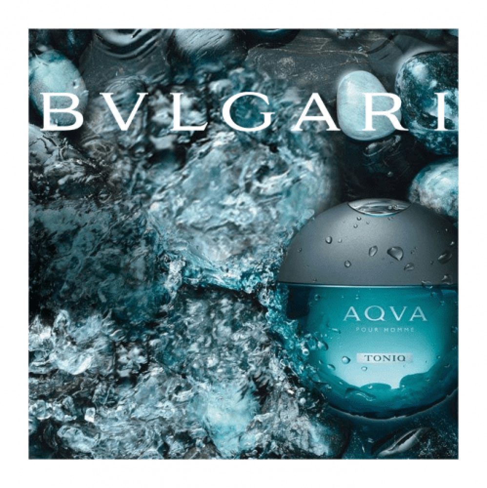 Aqua Pour Homme Marine Tonic Perfume by Bvlgari for Men Eau de Toilette 100ml