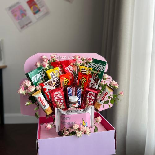 Candy birthday box