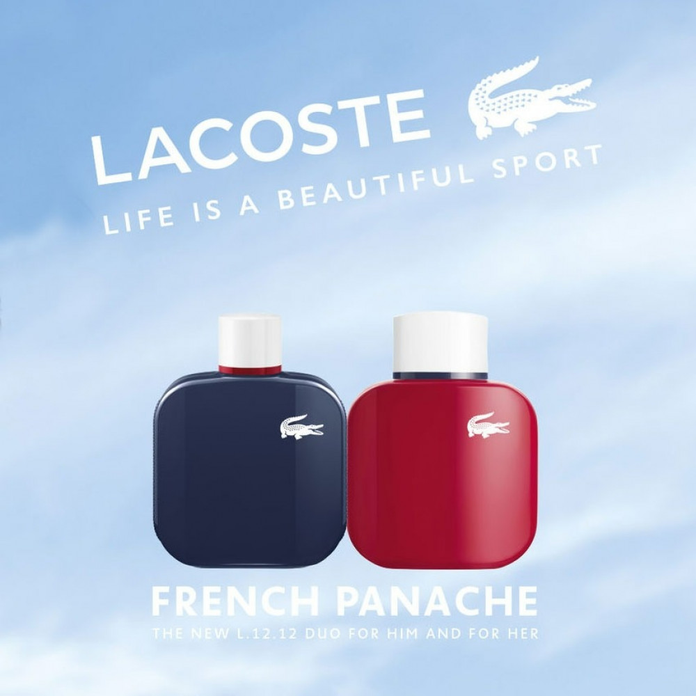 12.12 100 Lacoste Pour Lui French Panache Eau de Toilette 100ml notattester
