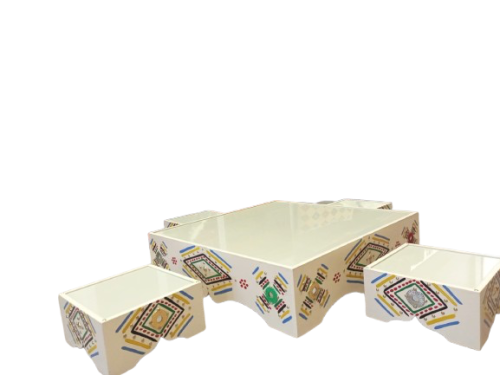 طقم طاولة خدمة أرضي