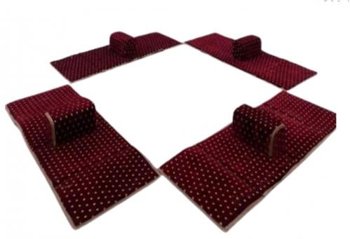 جلسة ارضية 4 مدة مع 4 مركى احمر