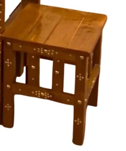 طاولة خدمة مربعة تراثي