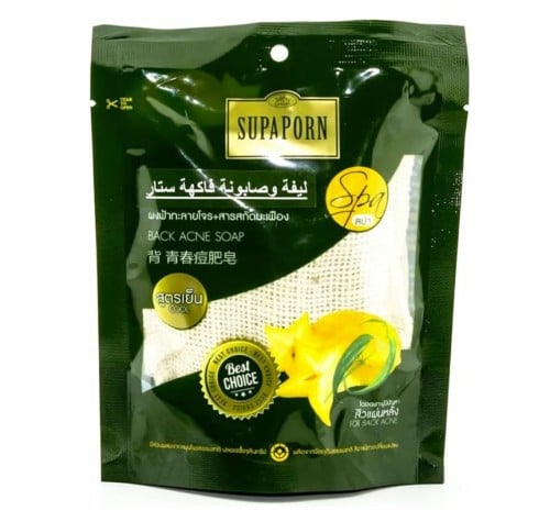 ليفة وصابونة فاكهة ستار  من سوبابورن- 70 جرام