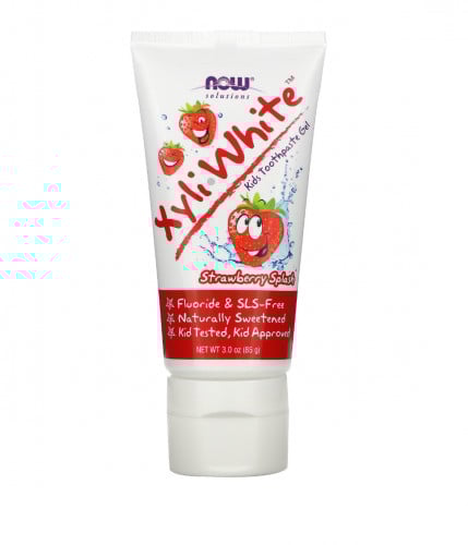 جل معجون أسنان للأطفال XyliWhite، خالٍ من الفلورايد، بطعم الفراولة (85 جم)