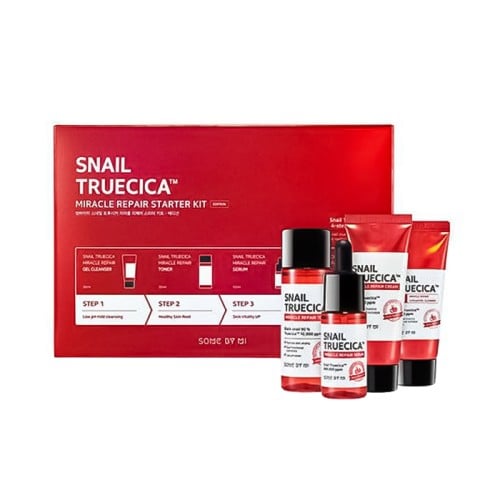 مجموعة الحلزون الاسود لتجديد البشرة من سوم باي مي -4 قطع