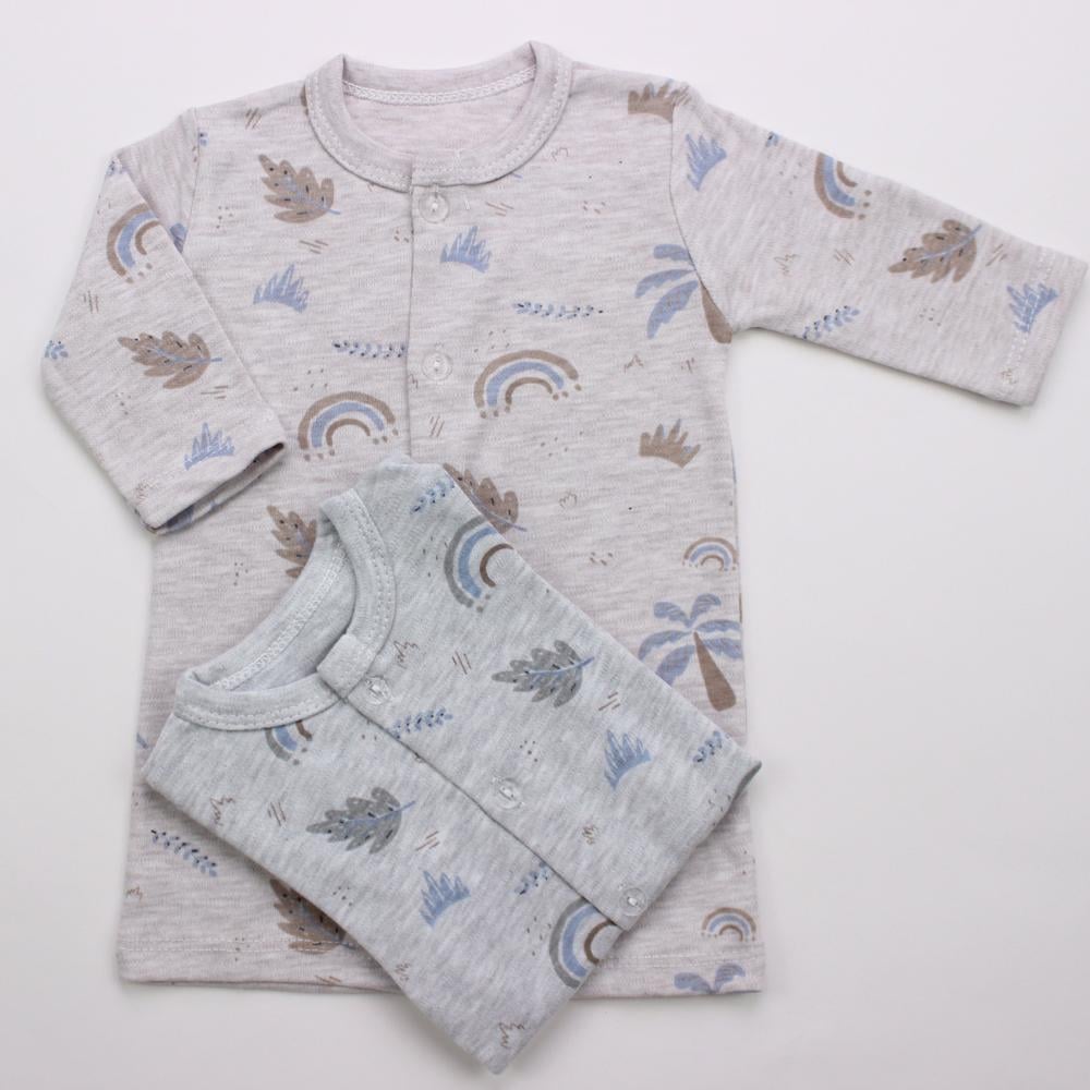 روب مواليد قطني ناعم بطبعات جميلة صناعة تركية جودة عالية مناسب من عمر