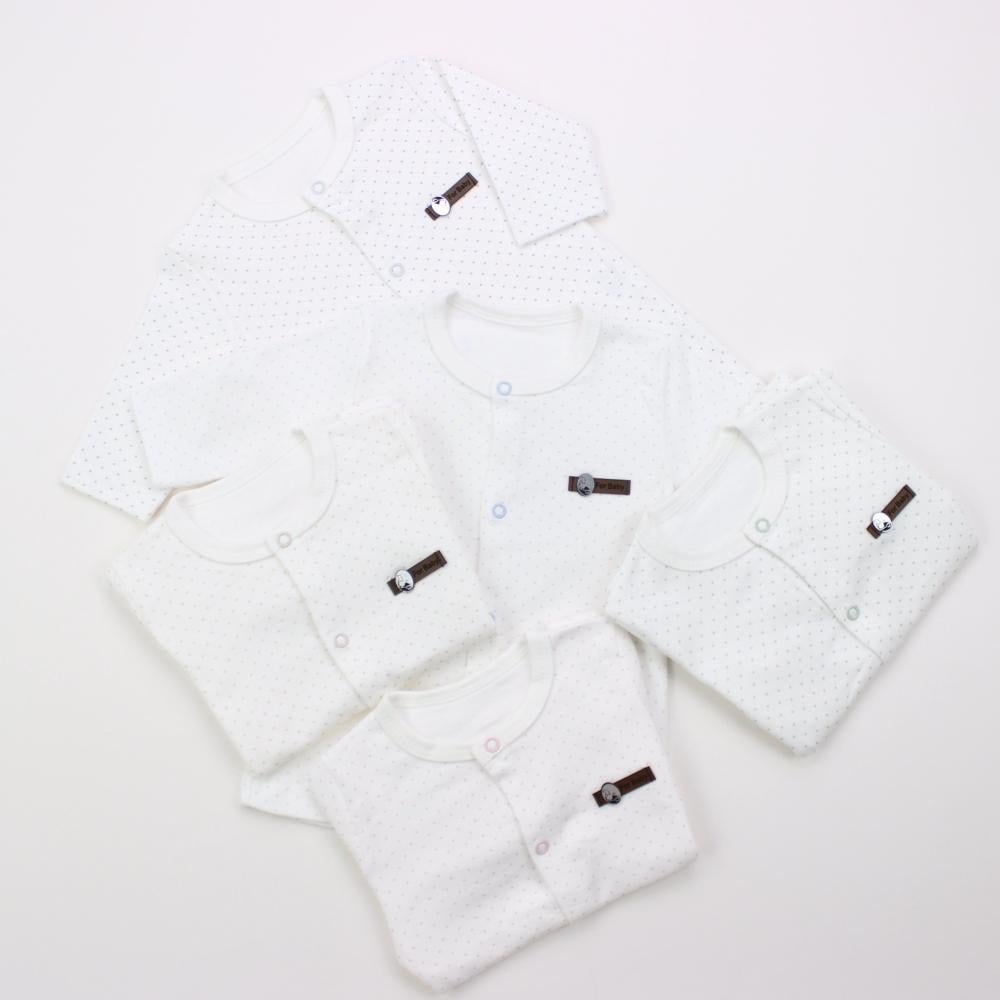 روب مواليد قطني تصميم ناعم ومريح بألوان متعددة