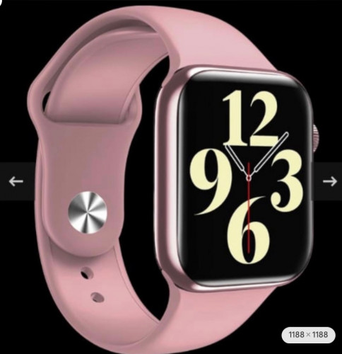 Smart watch7 اللون الوردي