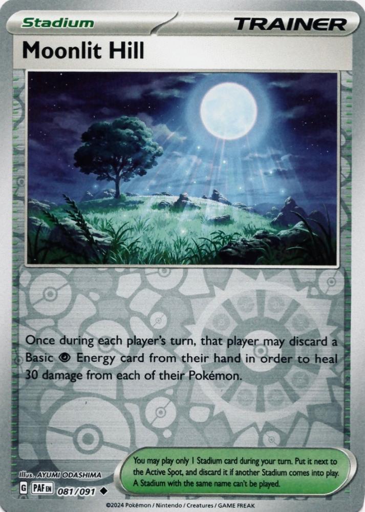 Moonlit Hill 081/091 (Reverse Holo)