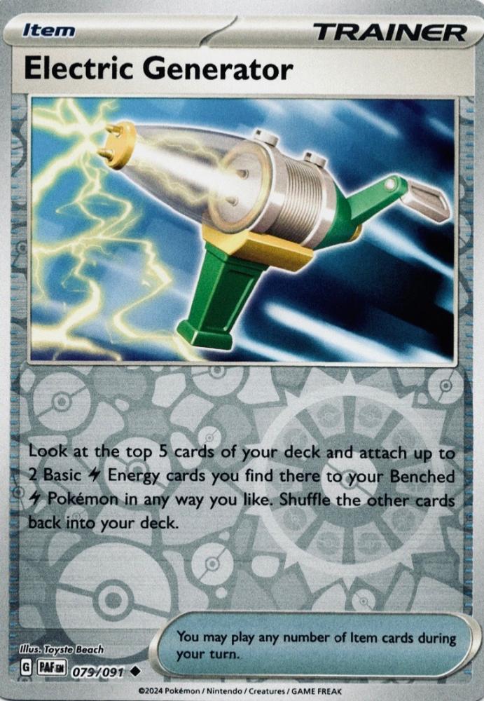 Electric Generator 079/091 (Reverse Holo)