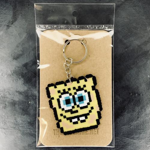 ميدالية سبونج بوب SpongeBob Keychain Charm Handmad...