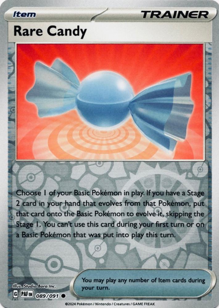 Rare Candy 089/091 (Reverse Holo)