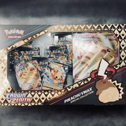 Crown Zenith Pikachu VMAX Special Collection صندوق...