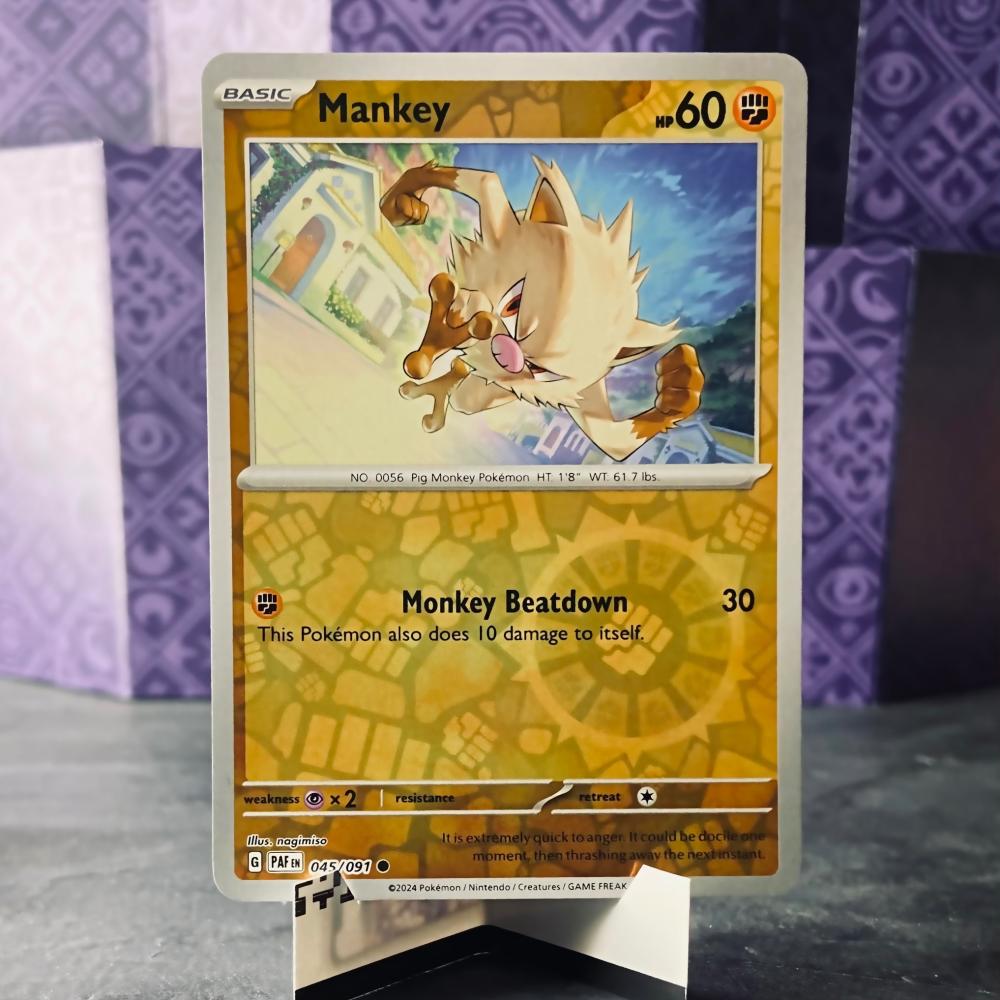 Mankey 045/091 (Reverse Holo)