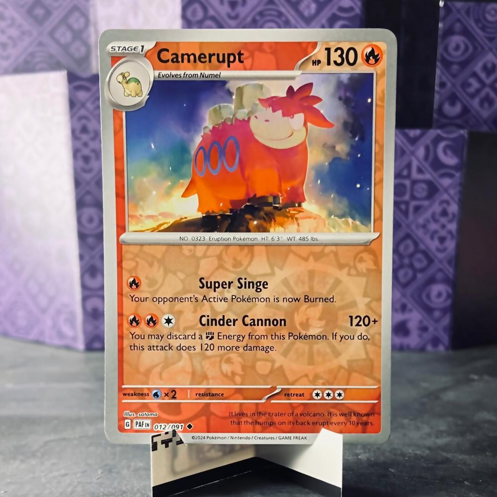 Camerupt 012/091 (Reverse Holo)