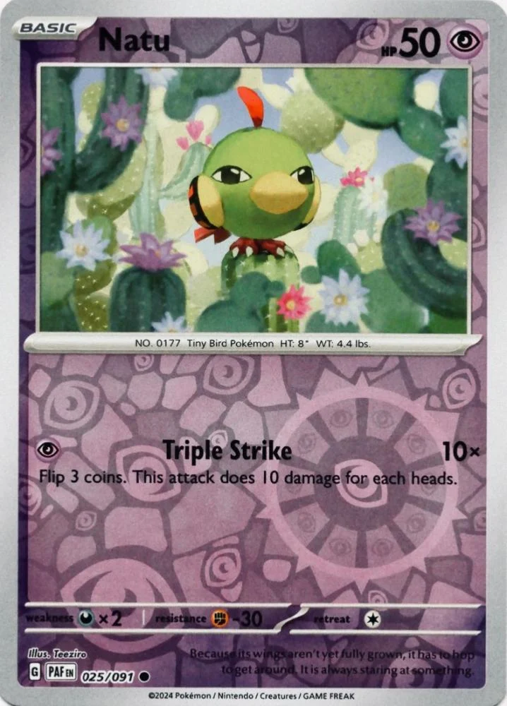 Natu 025/091 (Reverse Holo)