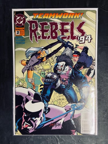 كوميك دي سي R.E.B.E.L.S. ‘94 #2 / NM