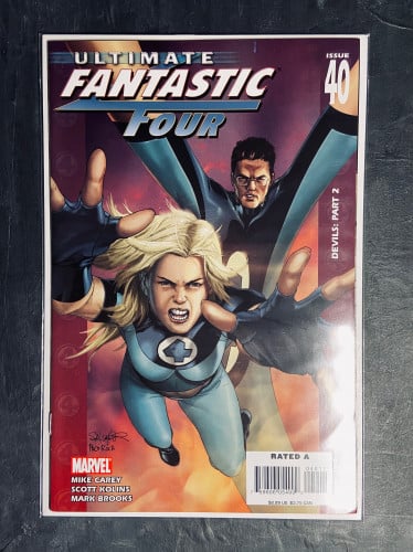 كوميك مارفل Ultimate Fantastic Four #40 / VF