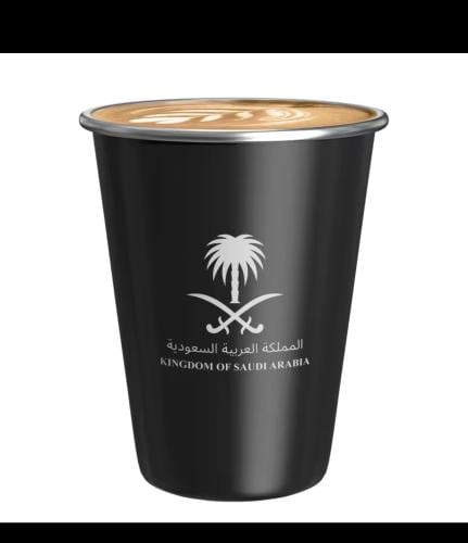 كوب شعار المملكة العربية السعودية