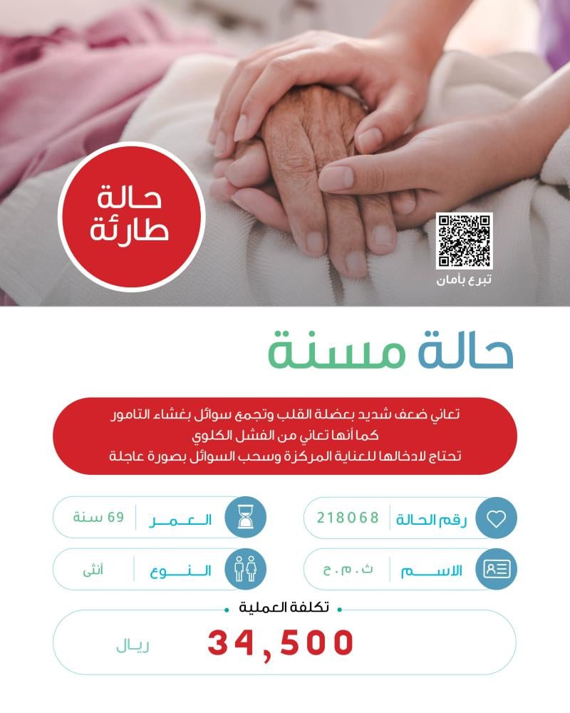 68 / حالة مسنة