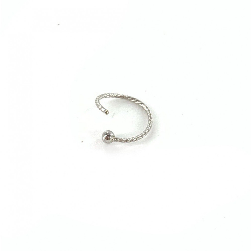 20g Braided Fixed Ball Hoop