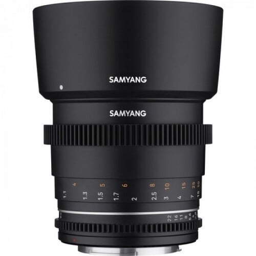 Samyang 85mm T1.5 VDSLR MK2 Cine Lens (EF Mount)