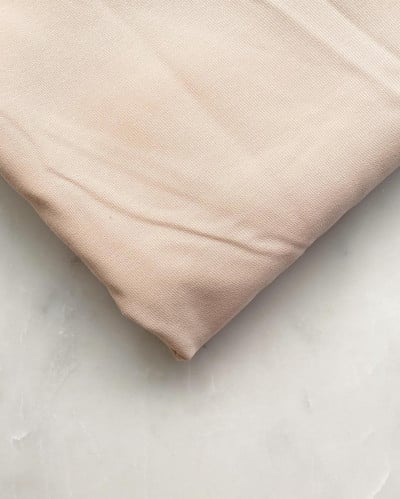 قماش كتان بيج ربع متر