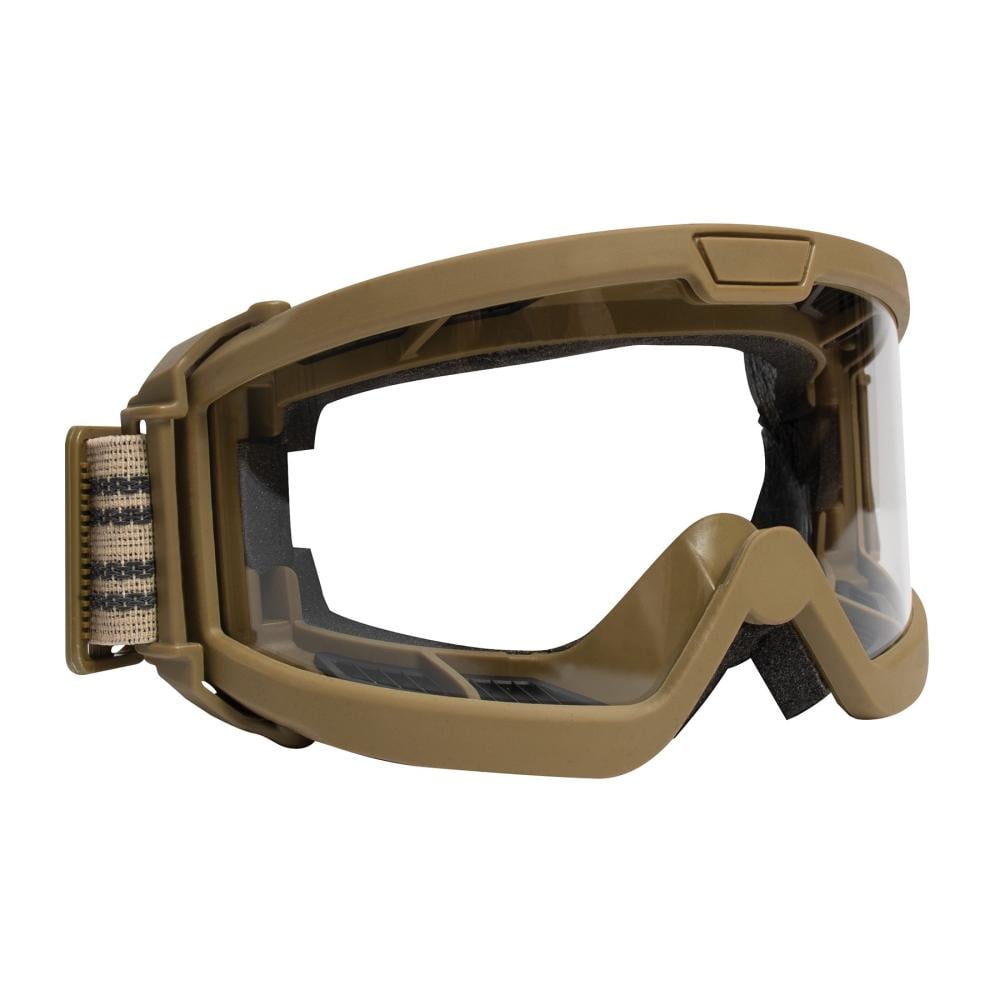 طقم نظارات Rothco ANSI OTG الواقية للارتداء فوق النظارات الطبية