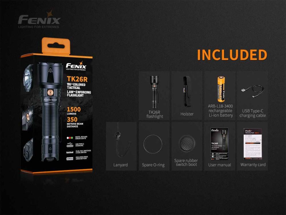 كشاف TK26R من FENIX