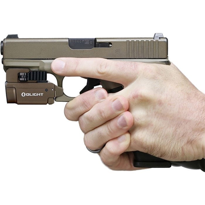 كشاف مسدس صغير مع مؤشر ليزر أخضر BALDR mini