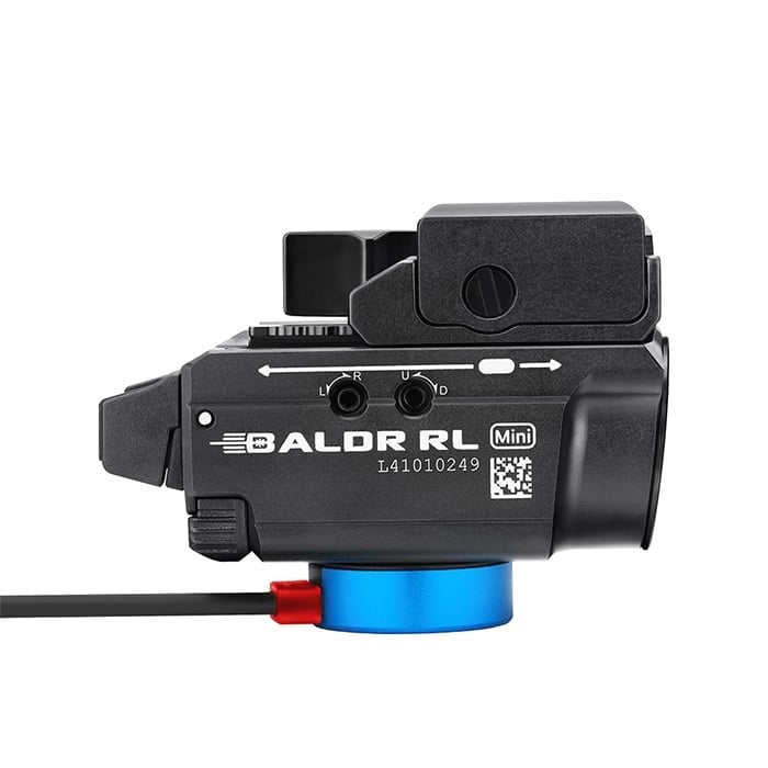 كشاف مسدس صغير مع مؤشر ليزر أخضر BALDR mini