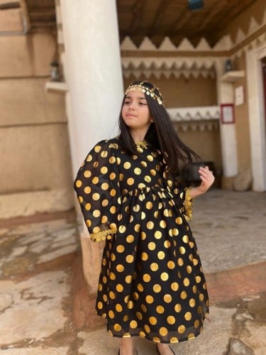 فستان بناتي يوم التأسيس
