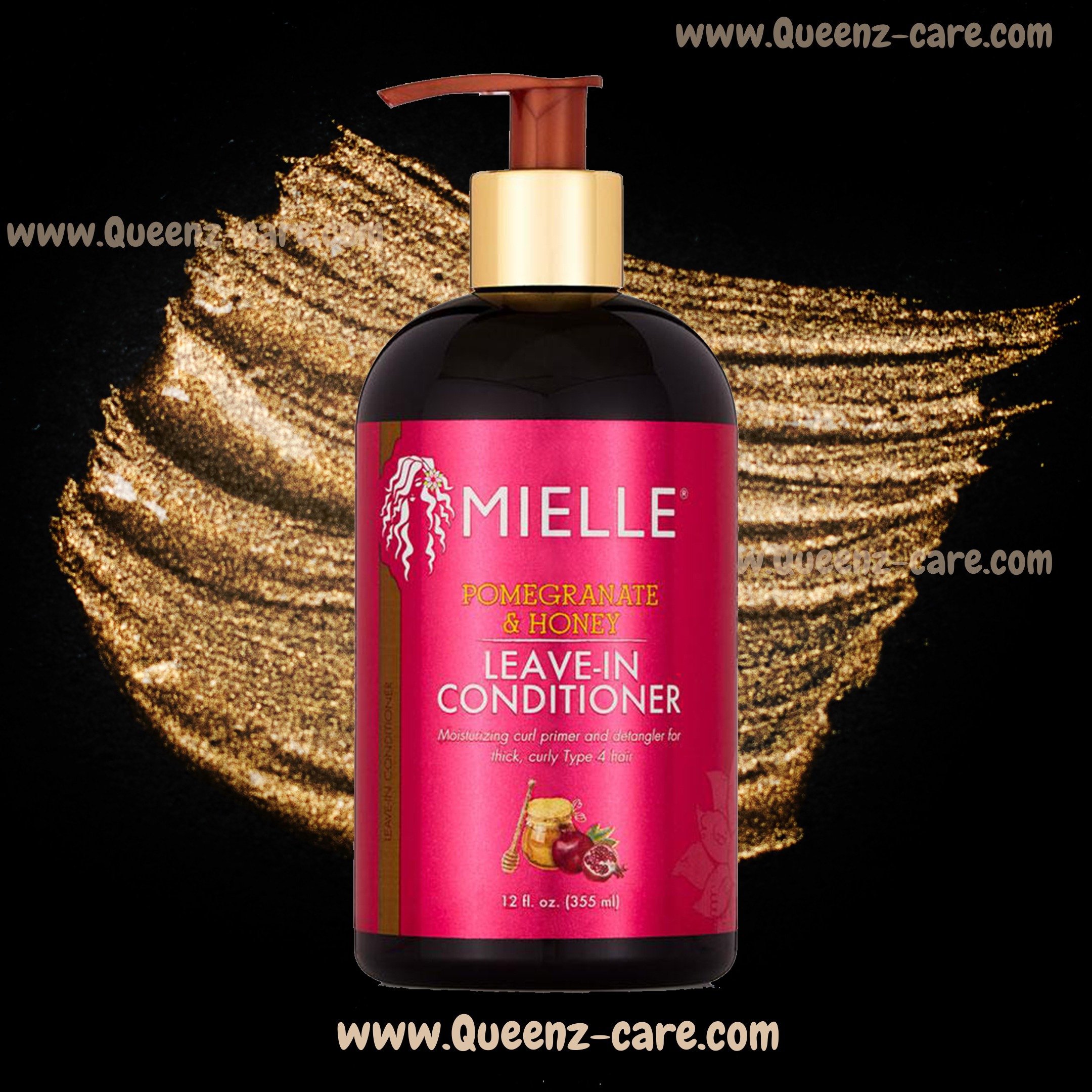 بلسم  ليف ان يترك على الشعر بالرمان والعسل  لترطيب وفك تشابك الشعر من MEILLE ميلي اورغانيكس  355 مل 12 اونصه