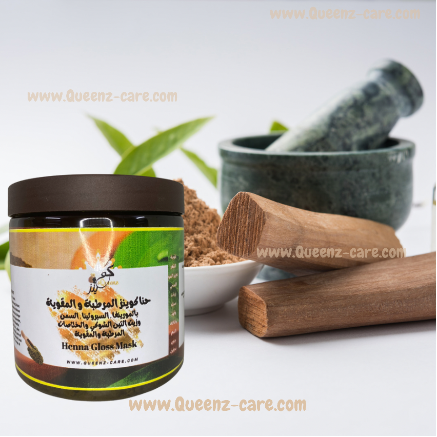 Henna Queens moisturizing and fortifying with Moringa, spirulina