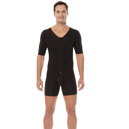 مشد كامل لبعد عمليات شفط الدهون بسحاب فوق الركبة variteks