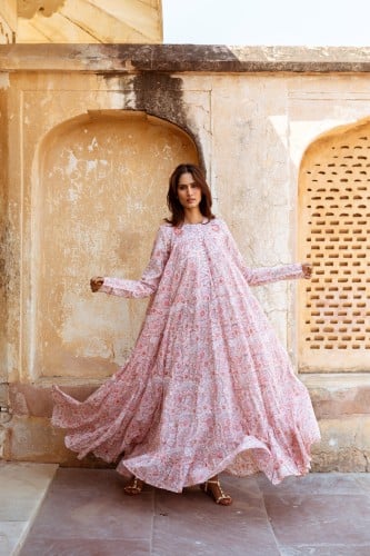 Long Pink Dress