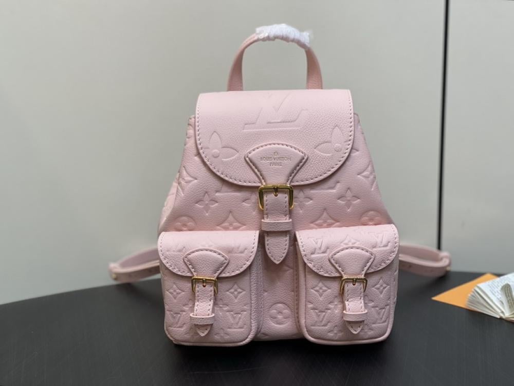 Pink louis vuitton backpack sale