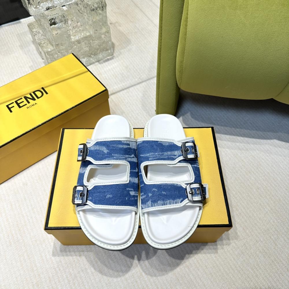 Fendi palm slippers outlet